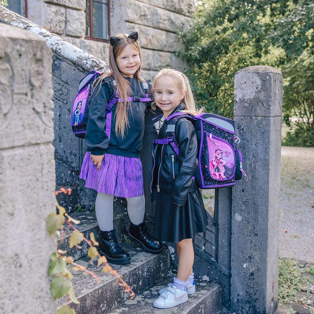Scooli EasyFit Schulranzen Set 5tlg. Monster High