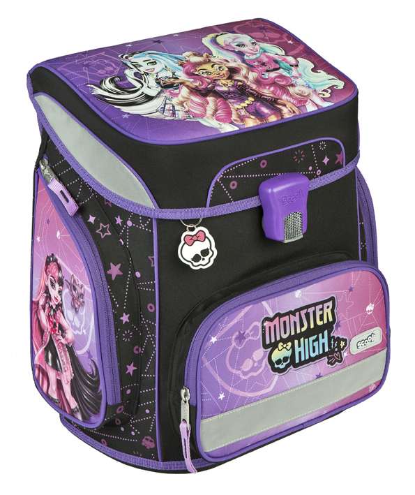 Scooli EasyFit Schulranzen Set 5tlg. Monster High