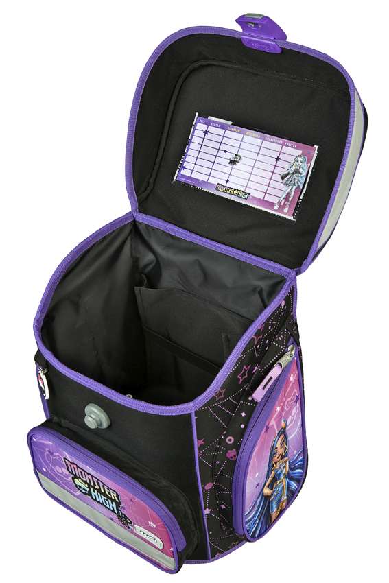 Scooli EasyFit Schulranzen Set 5tlg. Monster High