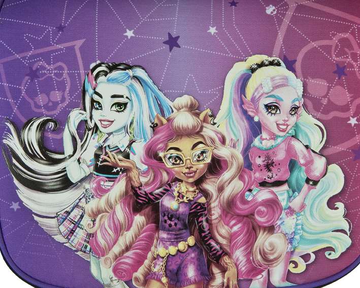 Scooli EasyFit Schulranzen Set 5tlg. Monster High