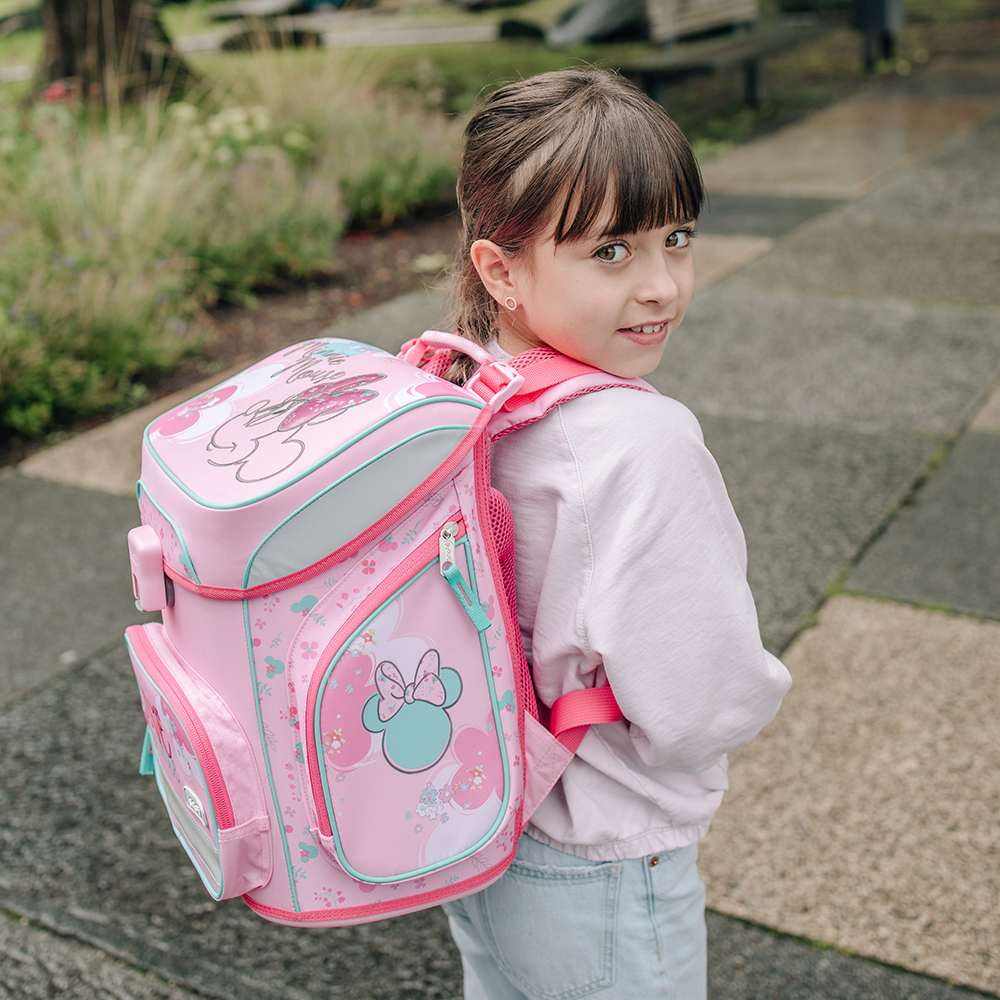 Scooli EasyFit Schulranzen Set 5tlg. Minnie Mouse