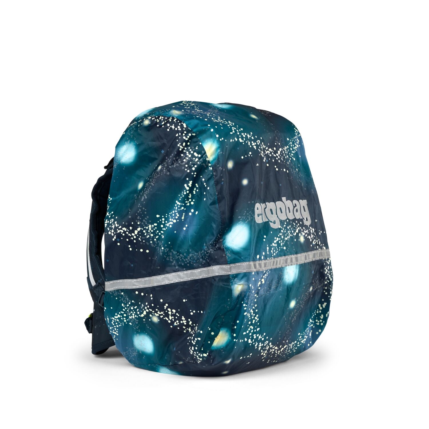 Ergobag Schulranzen Regencape Weltraum