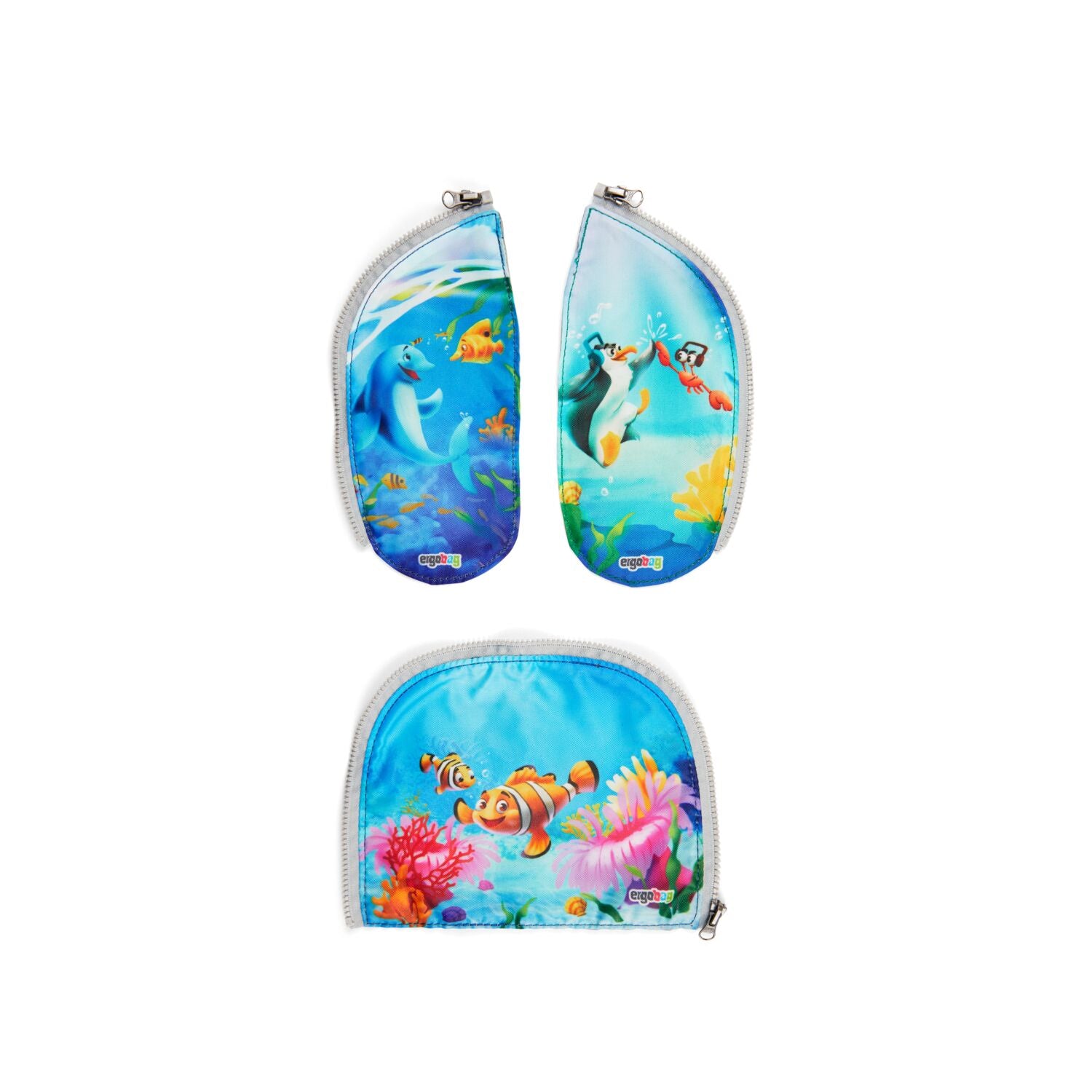 Ergobag Zippies Unterwasser (3-teiliges Set)