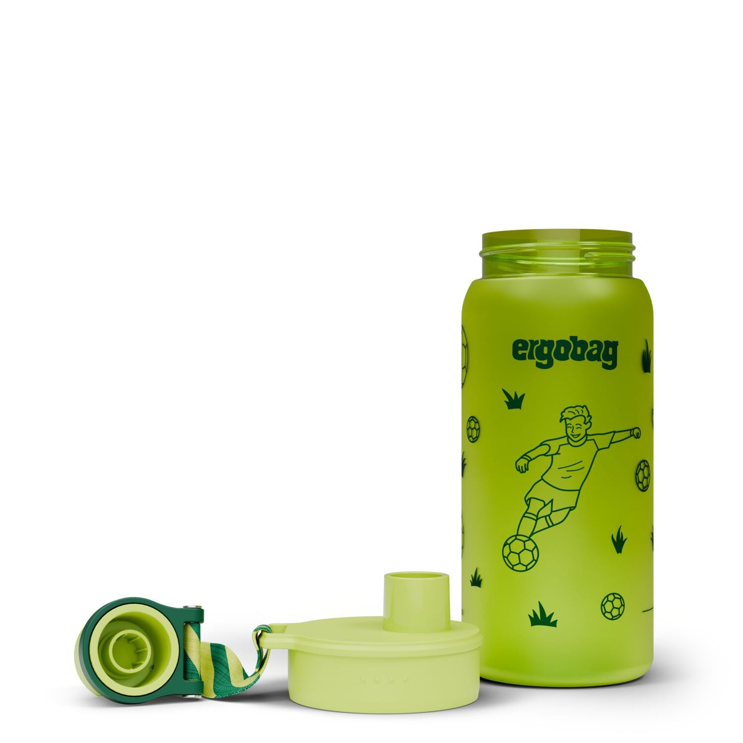 Ergobag Trinkflasche Fußball