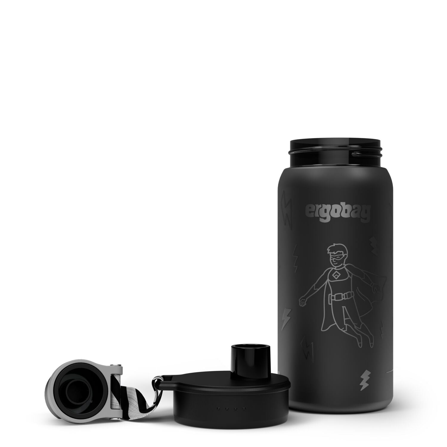 Ergobag Trinkflasche Superheld