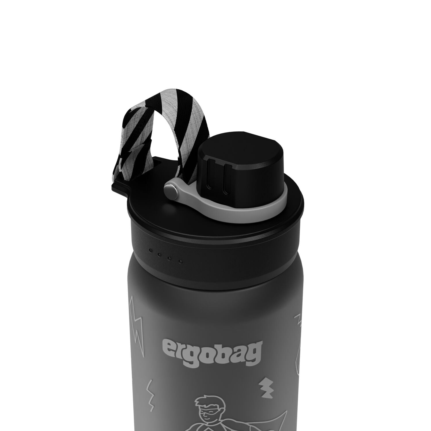 Ergobag Trinkflasche Superheld