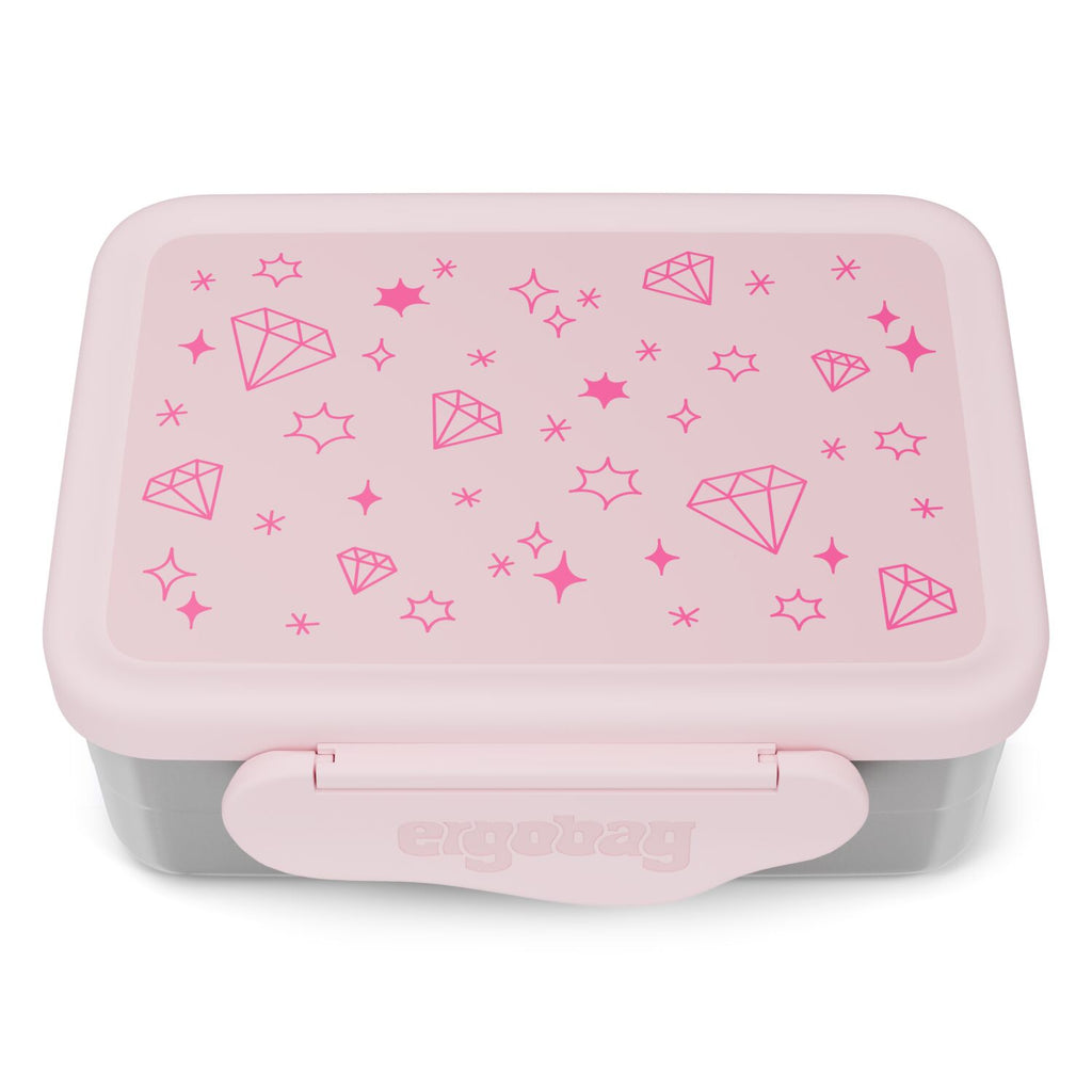 Ergobag Edelstahl Brotdose Glitzer