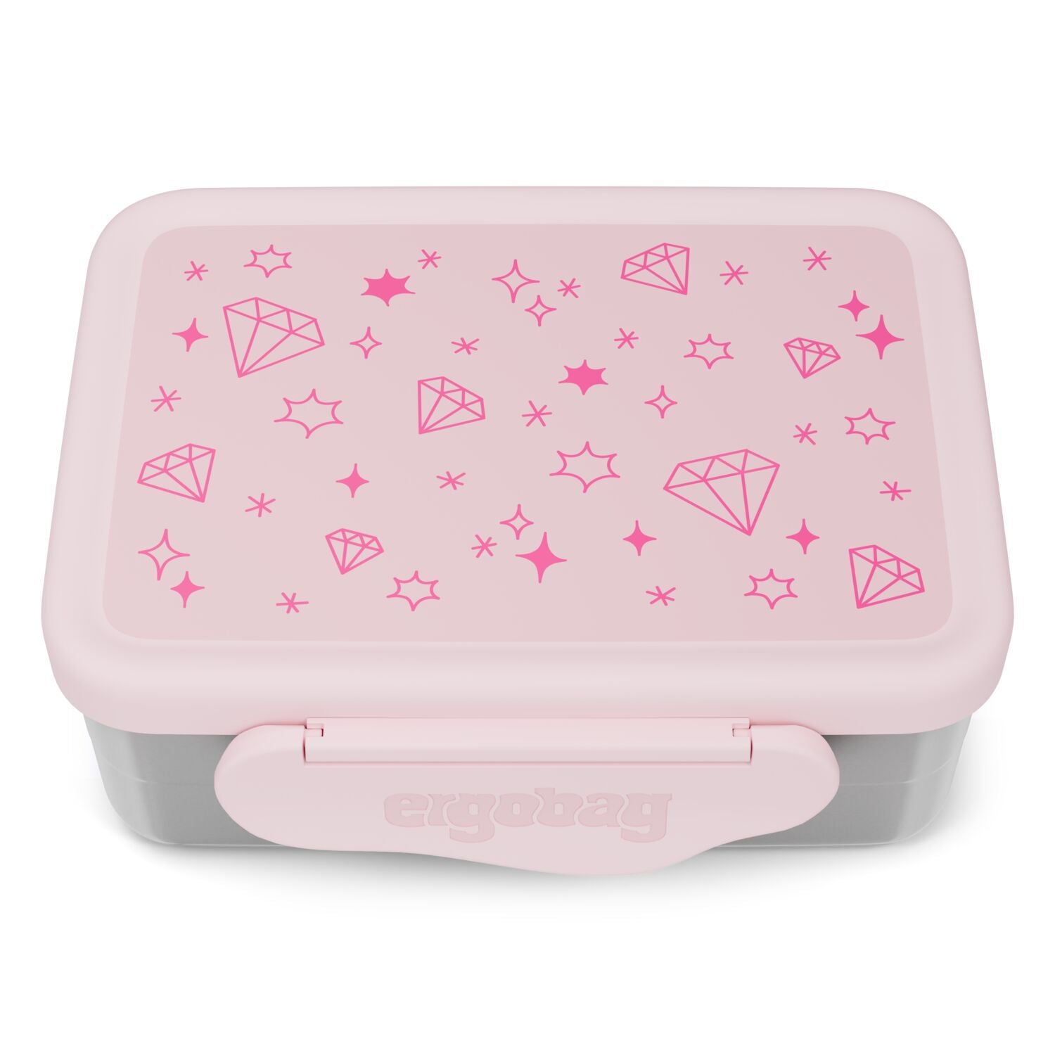 Ergobag Edelstahl Brotdose Glitzer