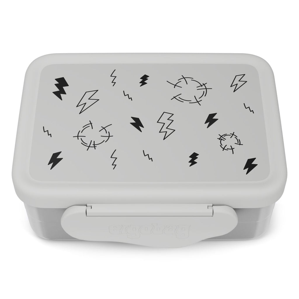 Ergobag Edelstahl Brotdose Gewitter