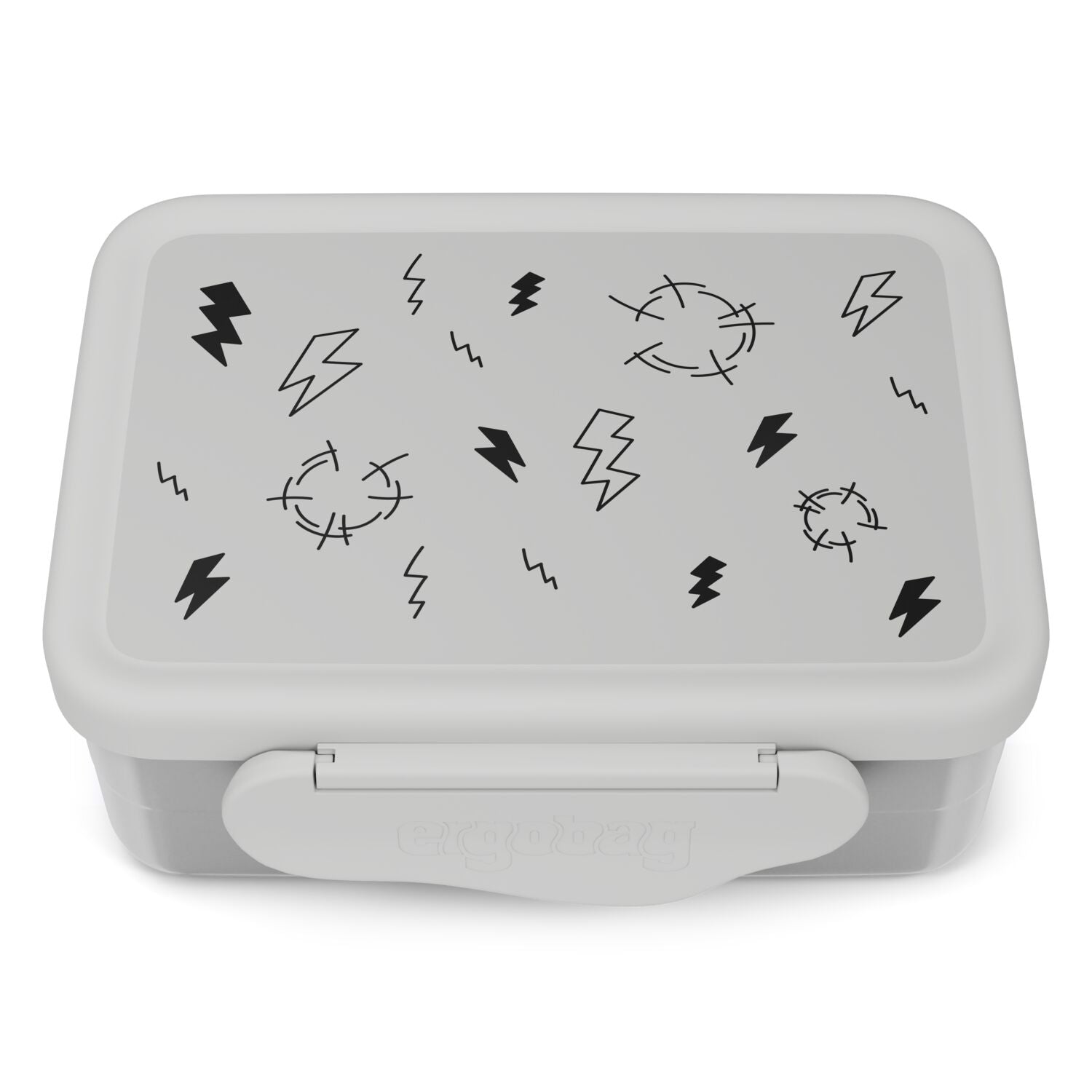 Ergobag Edelstahl Brotdose Gewitter