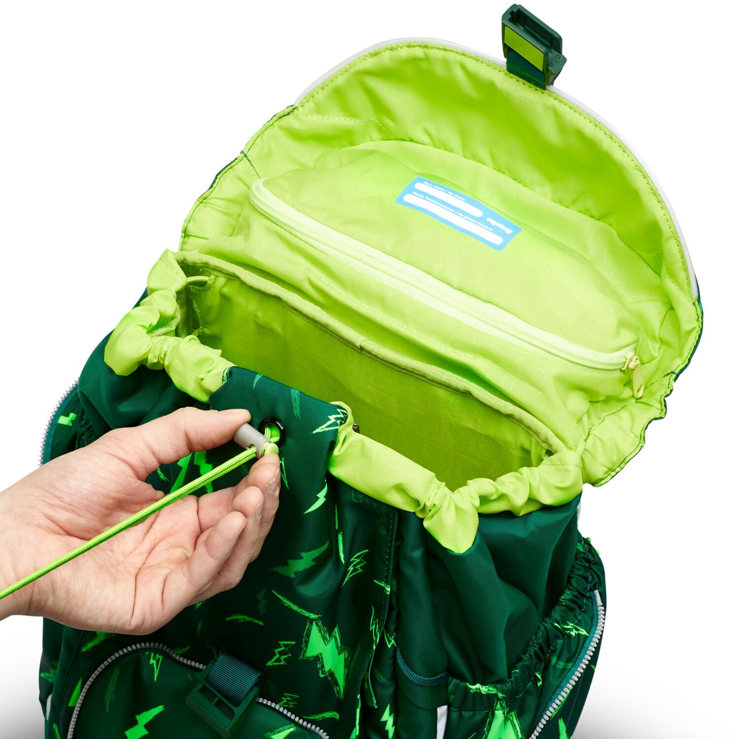 Ergobag Maxi Schulrucksack Set 6tlg. Bärtastisch COLOR FLASH