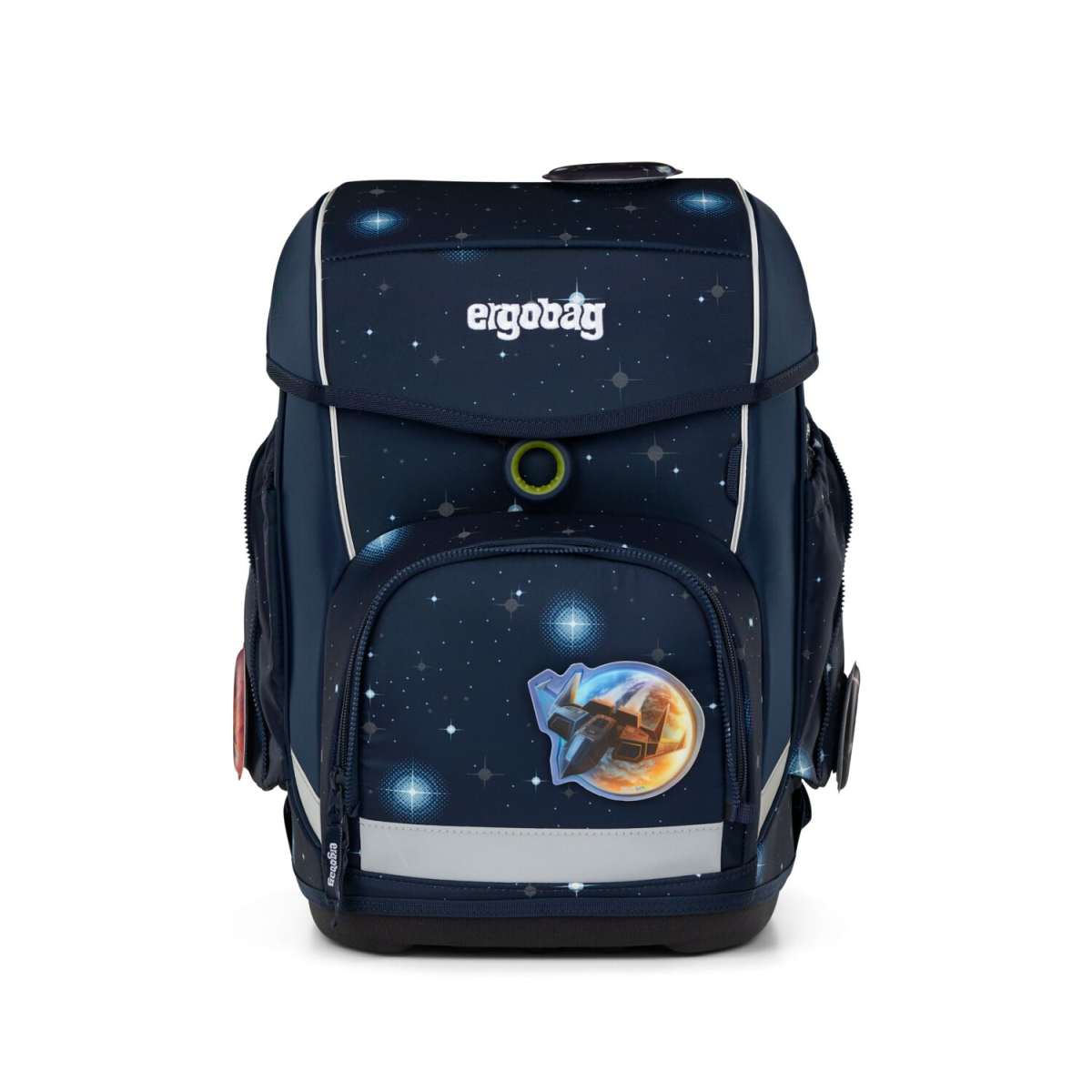 Ergobag Cubo Schulranzenset 5tlg. KoBärnikus GALAXY GLOW 2025