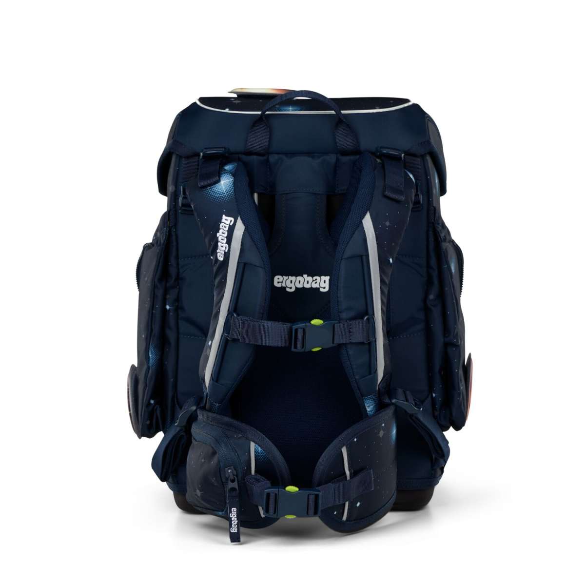 Ergobag Cubo Schulranzenset 5tlg. KoBärnikus GALAXY GLOW 2025