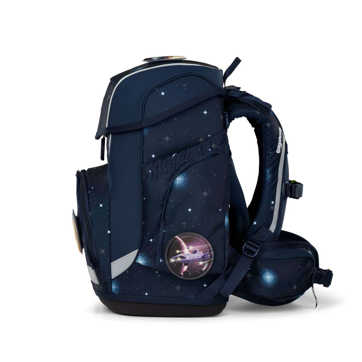 Ergobag Cubo Schulranzenset 5tlg. KoBärnikus GALAXY GLOW 2025