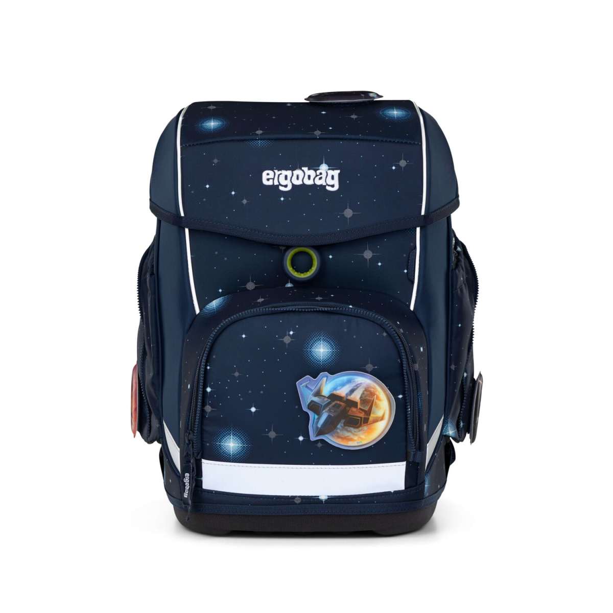 Ergobag Cubo Schulranzenset 5tlg. KoBärnikus GALAXY GLOW 2025