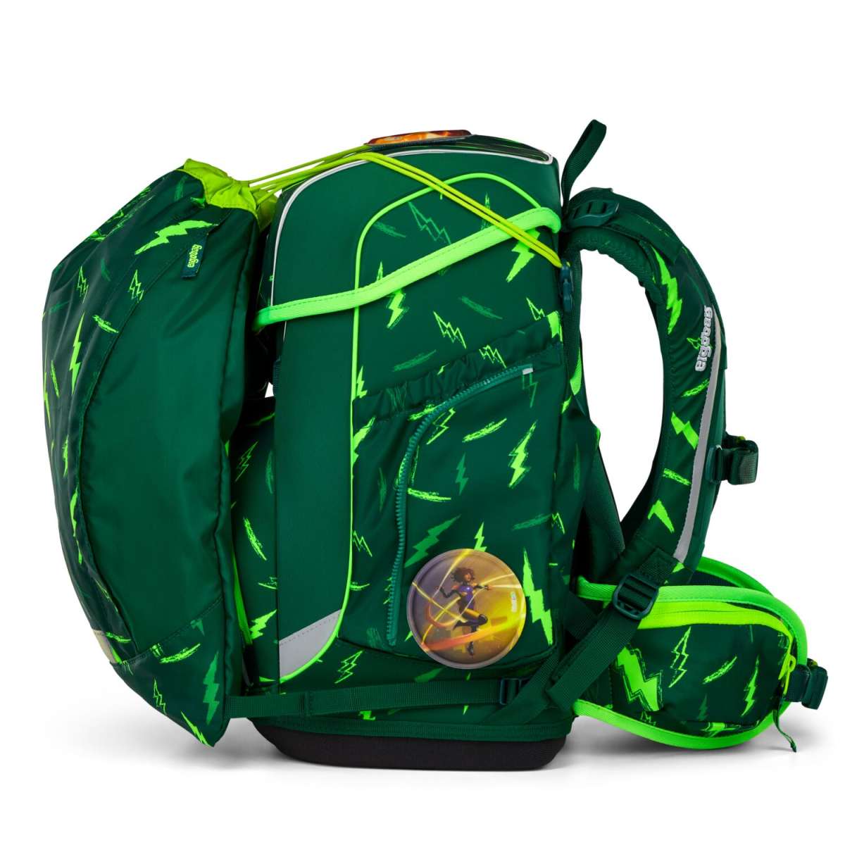 Ergobag Cubo Schulranzenset 5tlg. Bärtastisch LUMI 2025