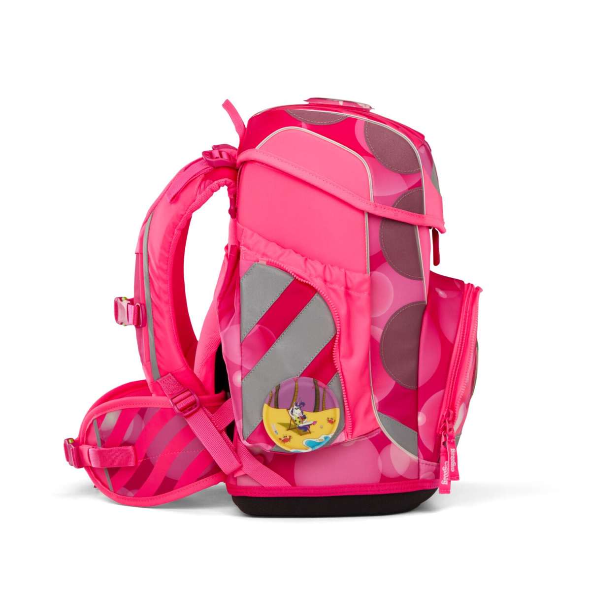 Ergobag Cubo Schulranzenset 5tlg. KuntBärbuntes Einhorn NEO 2025