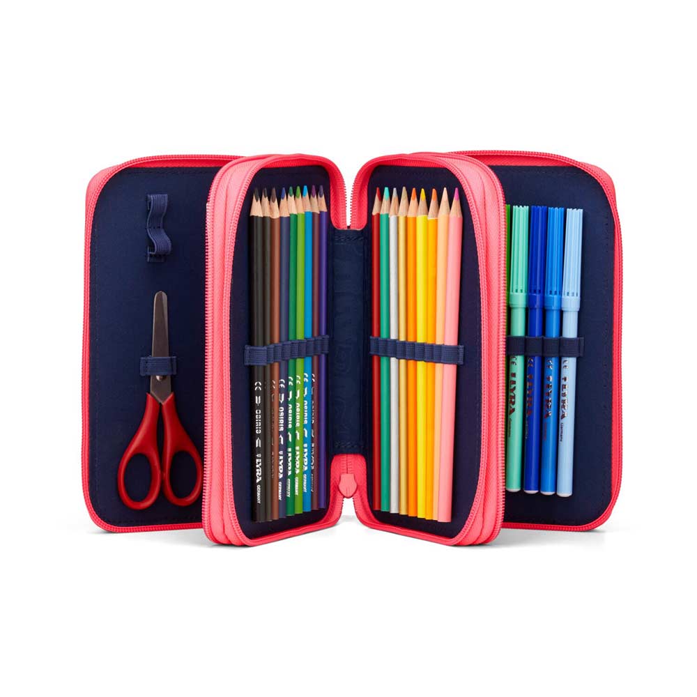 Ergobag 3-fach Maxi Federmäppchen PerlentauchBär