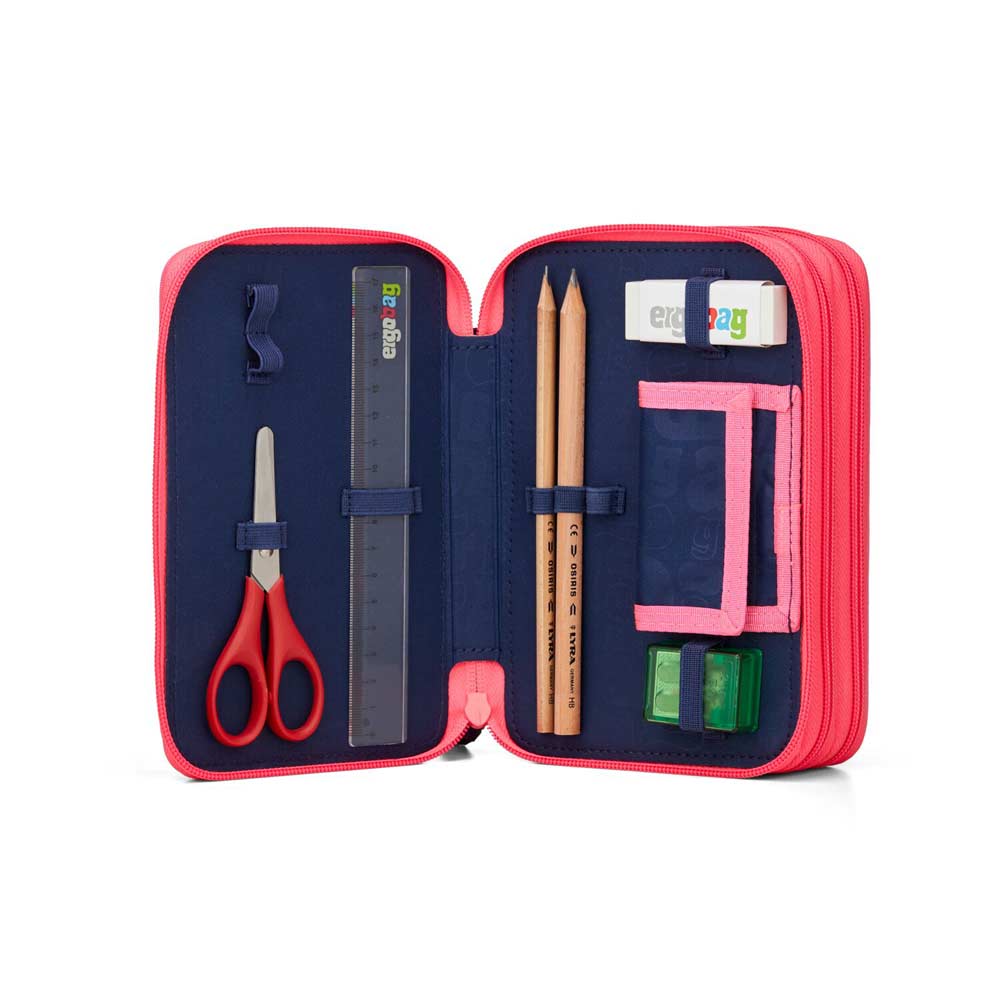 Ergobag 3-fach Maxi Federmäppchen PerlentauchBär