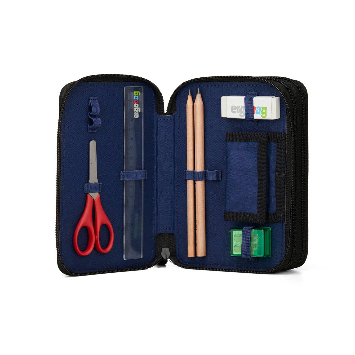 Ergobag 3-fach Maxi Federmäppchen Super ReflektBär