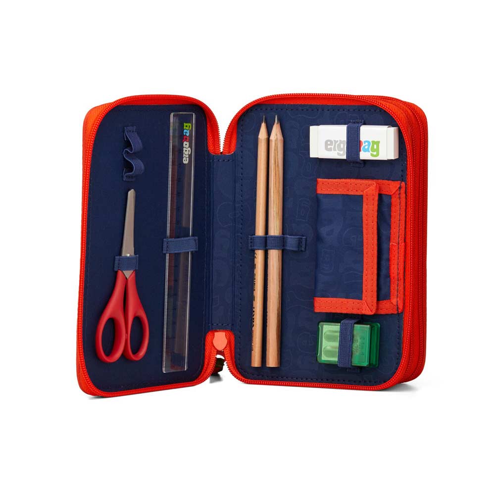 Ergobag 3-fach Maxi Federmäppchen FeuerspeiBär