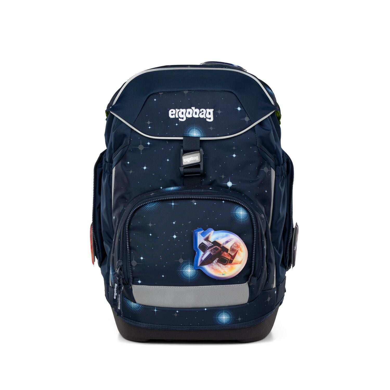 Ergobag Pack Schulrucksack Set 6-teilig KoBärnikus GALAXY GLOW