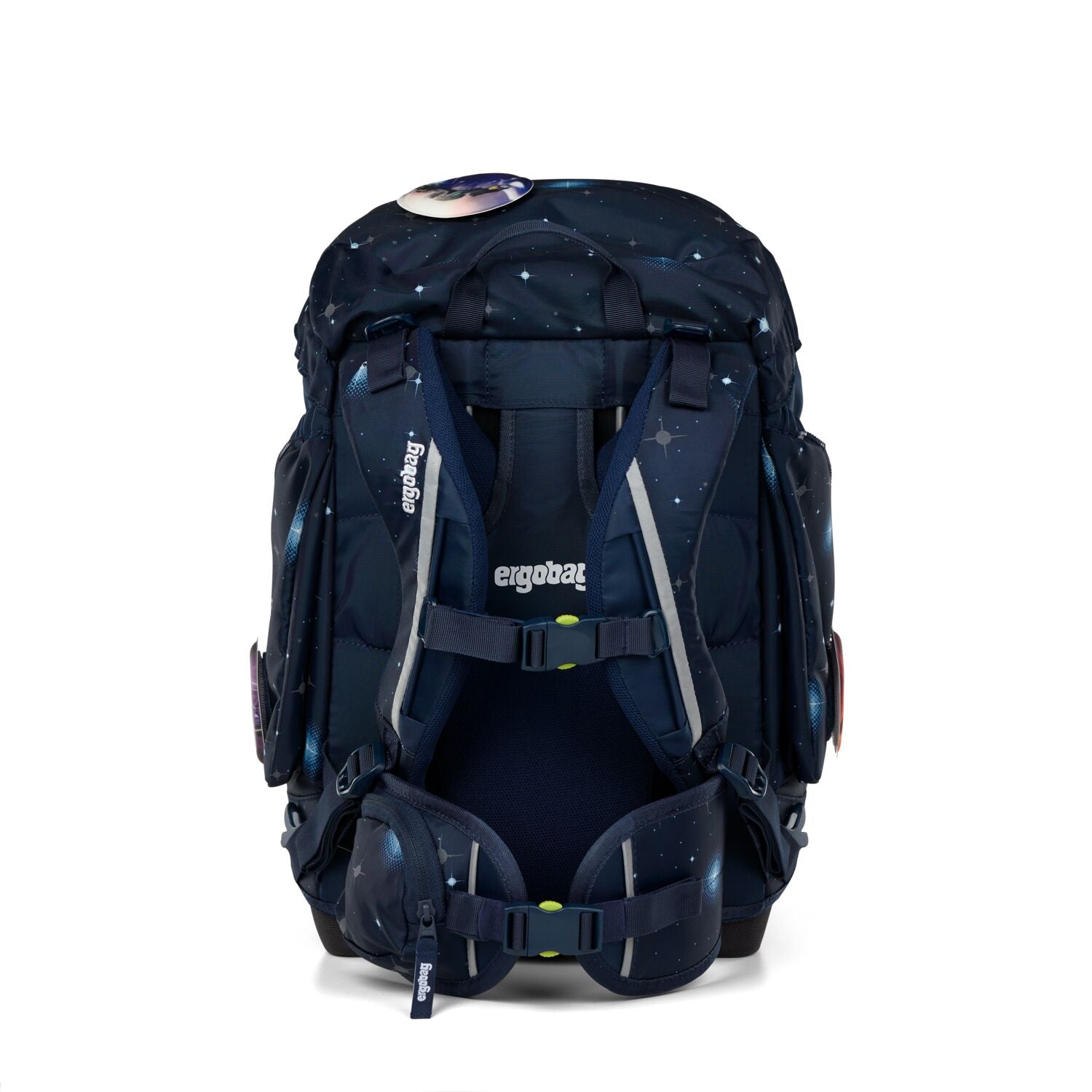 Ergobag Pack Schulrucksack Set 6-teilig KoBärnikus GALAXY GLOW