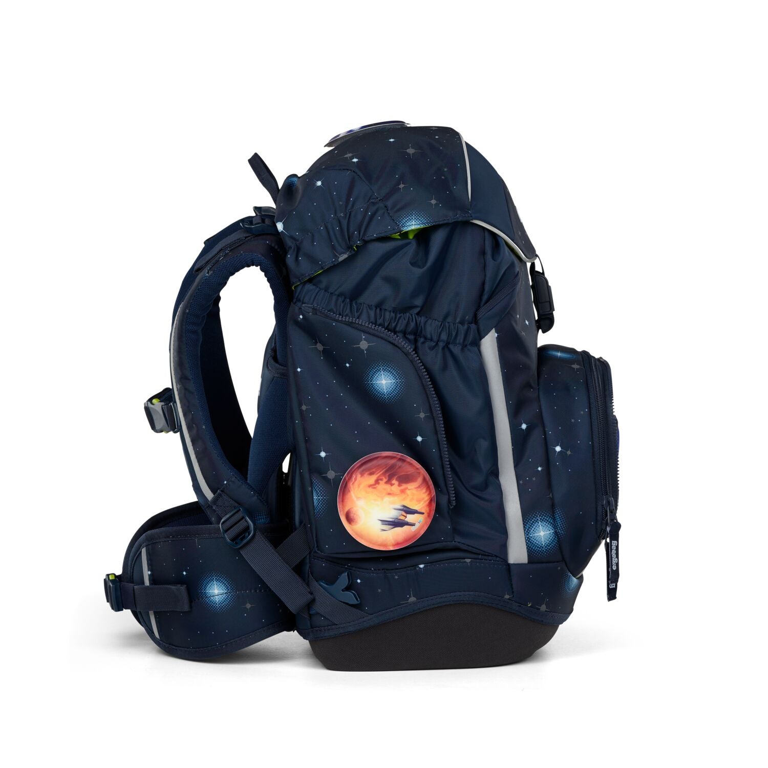 Ergobag Pack Schulrucksack Set 6-teilig KoBärnikus GALAXY GLOW