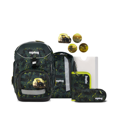 Ergobag Pack Schulrucksack Set 6-teilig MähdreschBär