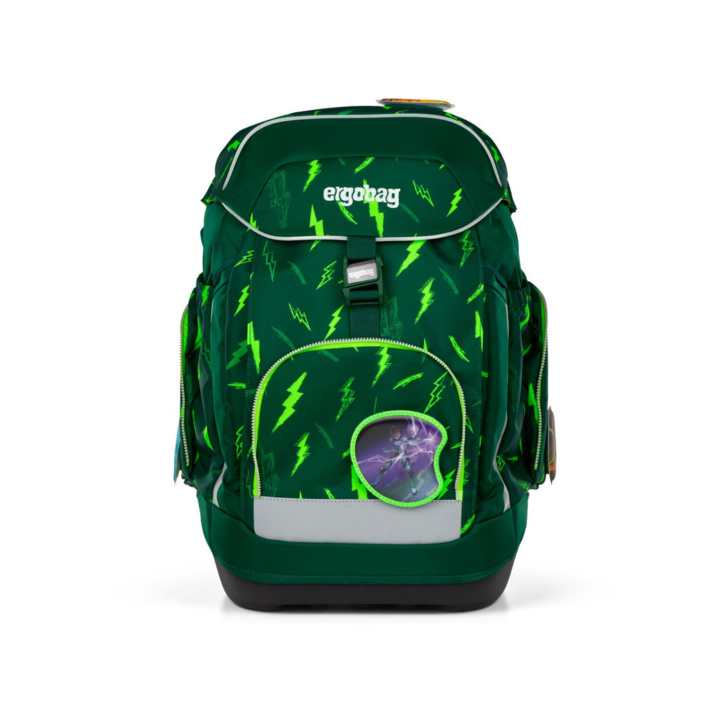Ergobag Maxi Schulrucksack Set 6tlg. Bärtastisch COLOR FLASH