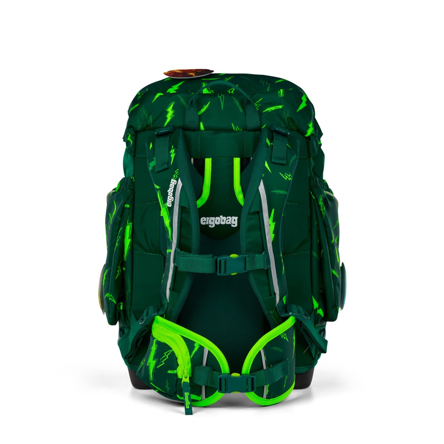 Ergobag Maxi Schulrucksack Set 6tlg. Bärtastisch COLOR FLASH