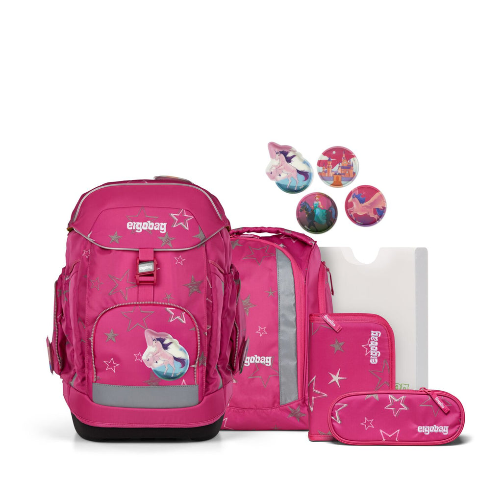 Ergobag Maxi Schulrucksack Set 6tlg. SternzauBär REFLEX 2026