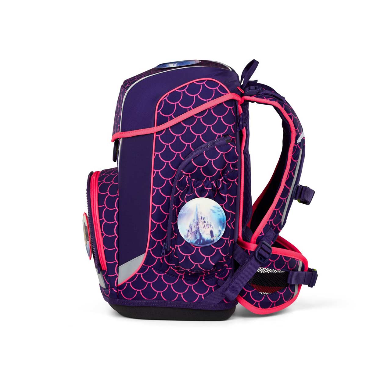 Ergobag Cubo Light Schulranzenset 6tlg. Perlentauchbär LUMI 2025