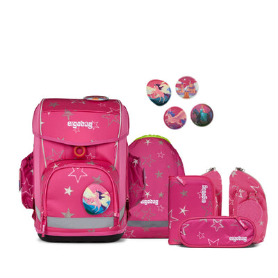 Ergobag Cubo Light Schulranzenset 6tlg. SternzauBär 2025