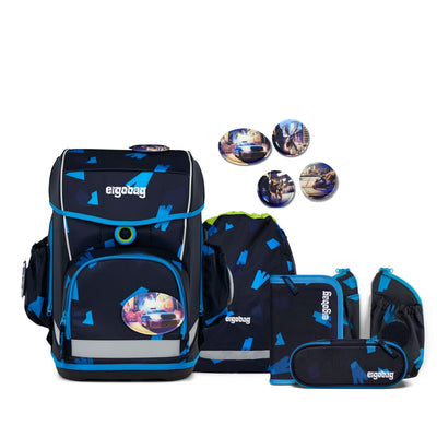 Ergobag Cubo Light Schulranzenset 5tlg. VerfolgBärjagd 2025
