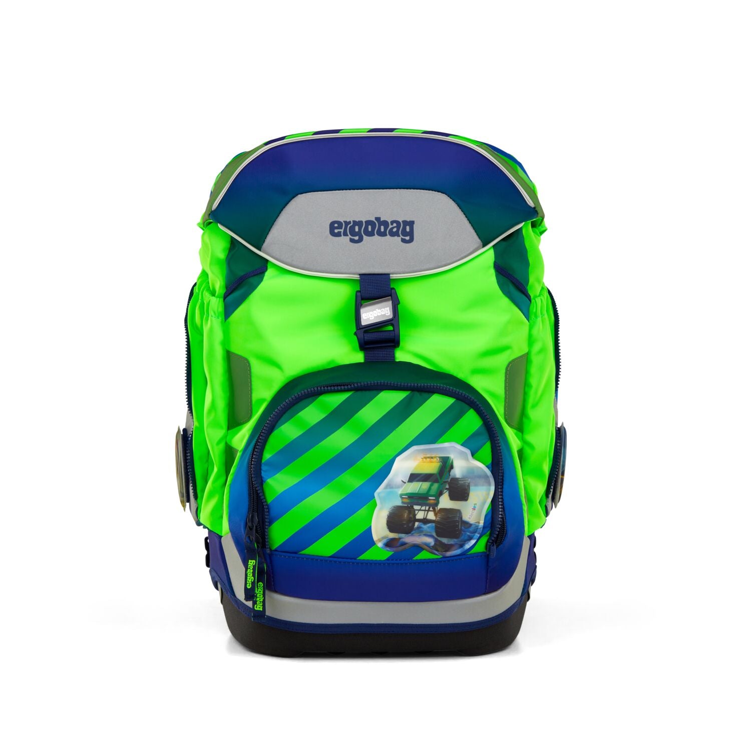 Ergobag Pack Schulrucksack Set 6-teilig TruckBär NEO