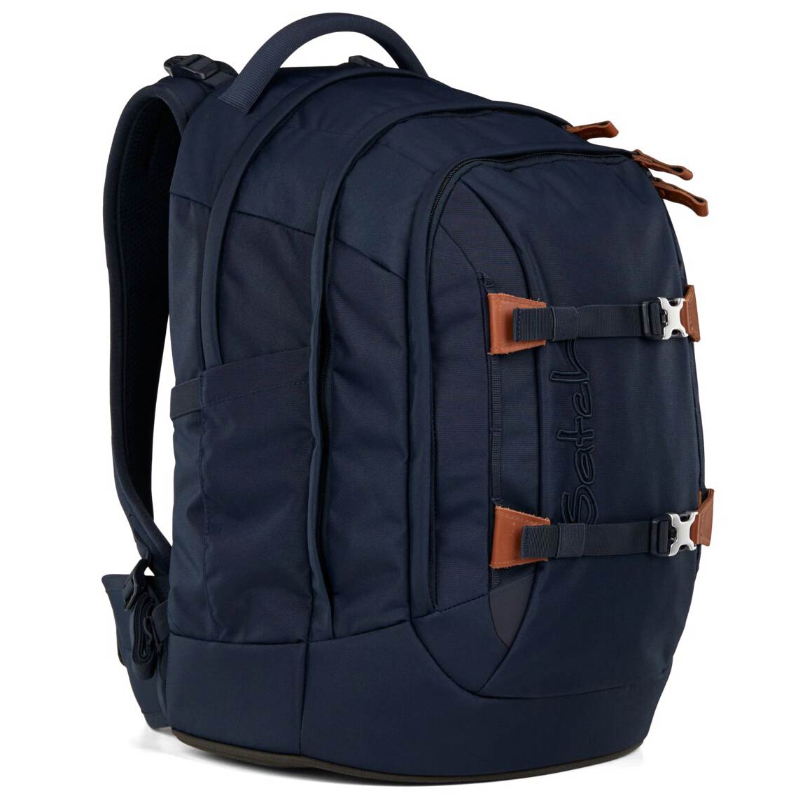 Satch Pack Schulrucksack Nordic Blue