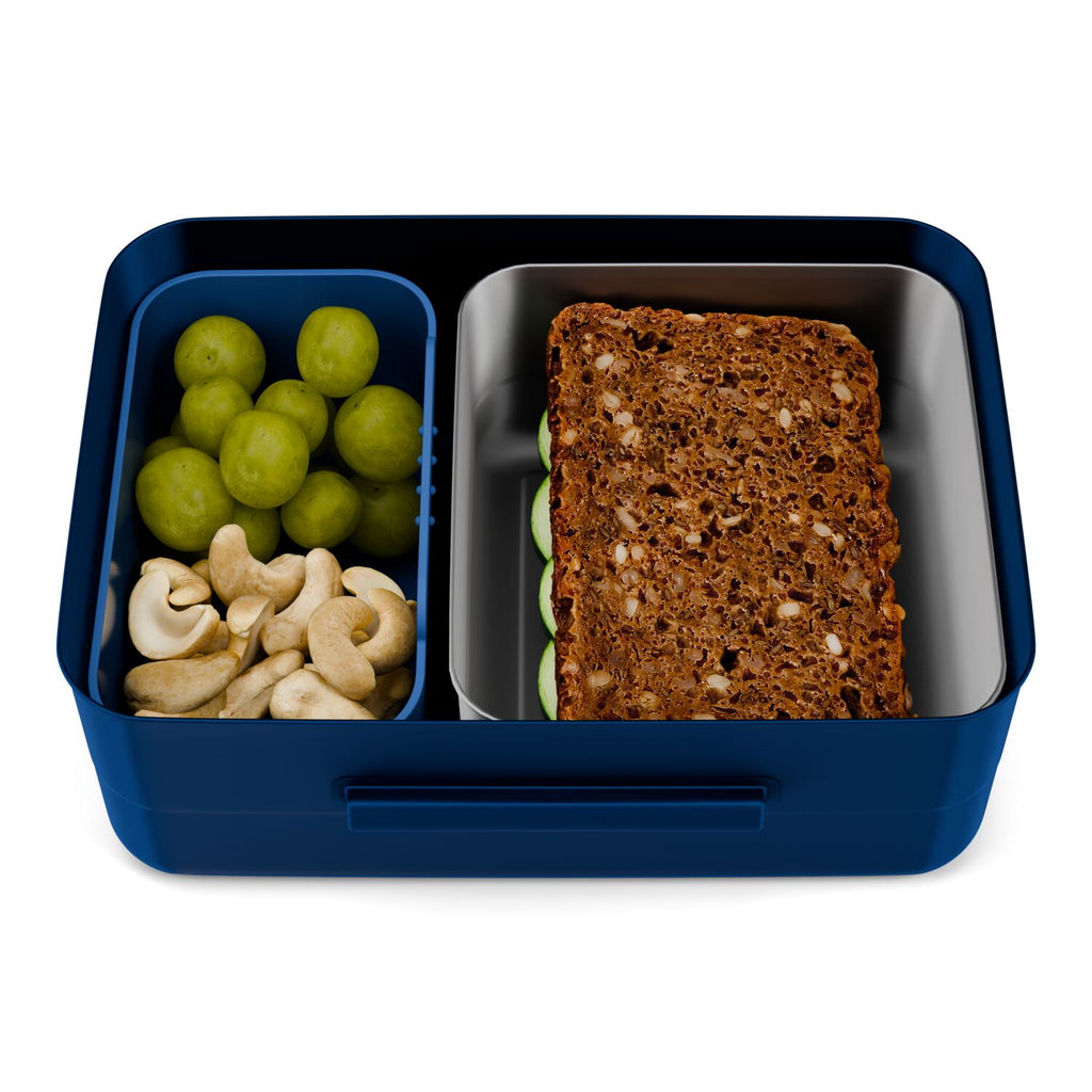 Ergobag Edelstahl Brotdose Fussball