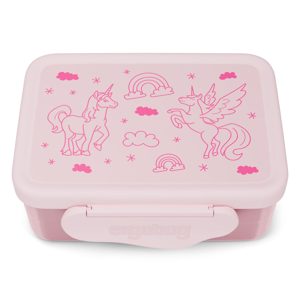 Ergobag Edelstahl Brotdose Einhorn