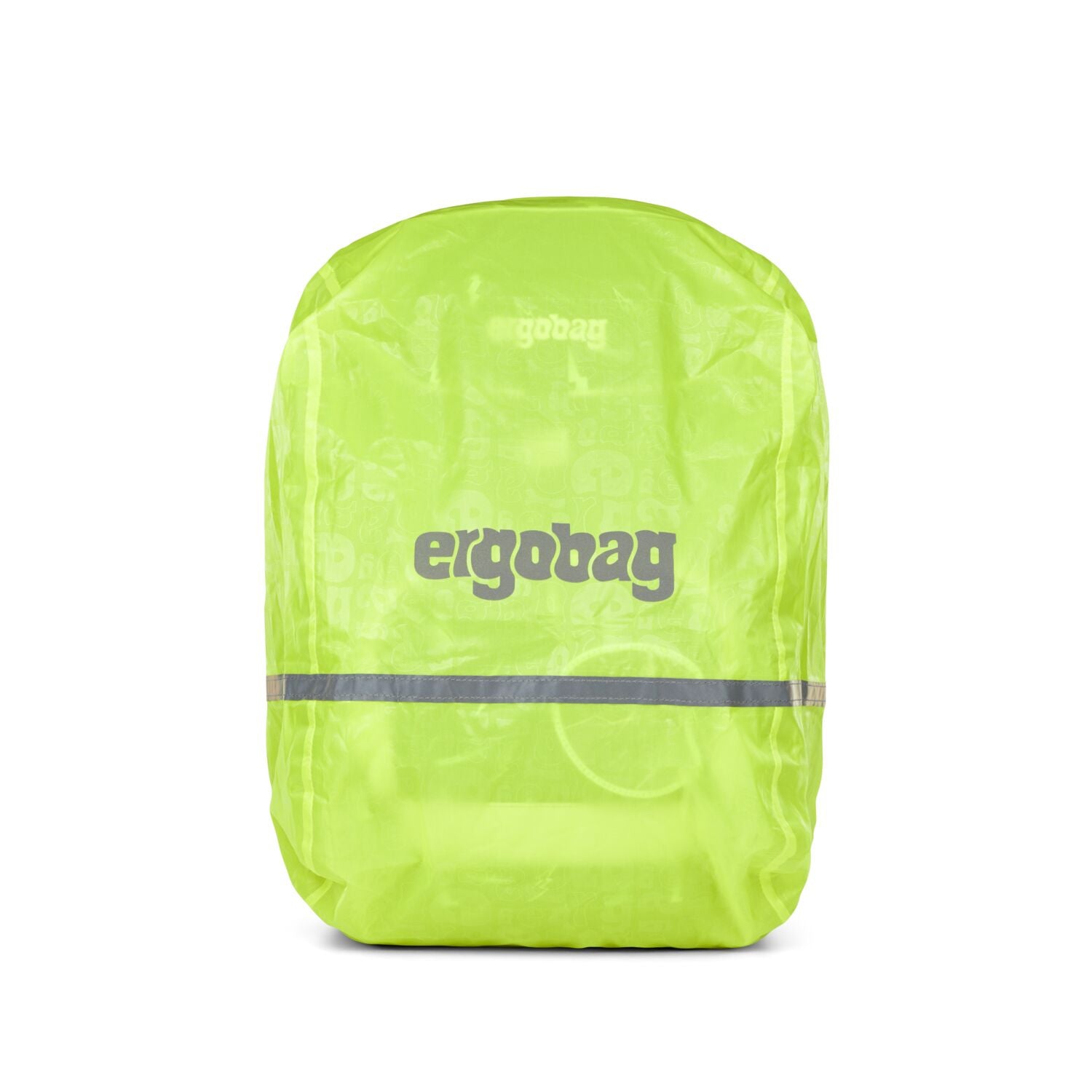 Ergobag Regenschutzhülle Regencape für Schulranzen, gelb