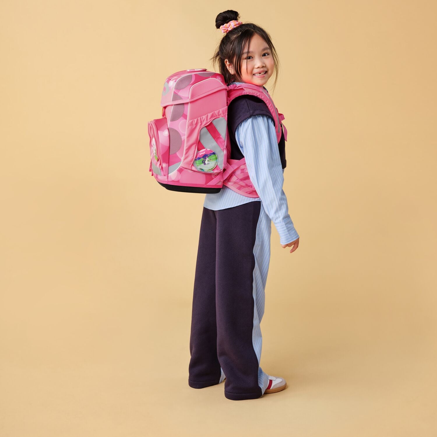 Ergobag Cubo KuntBärbuntes Einhorn NEO Schulranzenset 5tlg.
