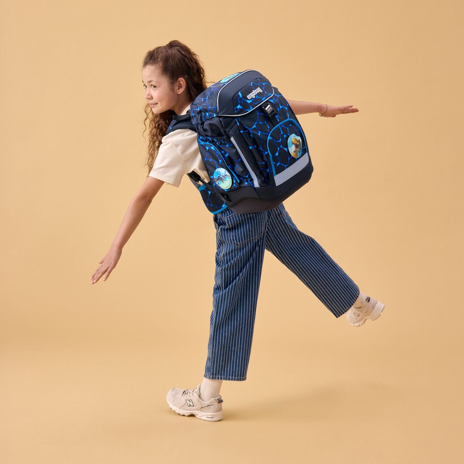 Ergobag Maxi Schulrucksack Set 6tlg. Bärassic Garden COLOR FLASH