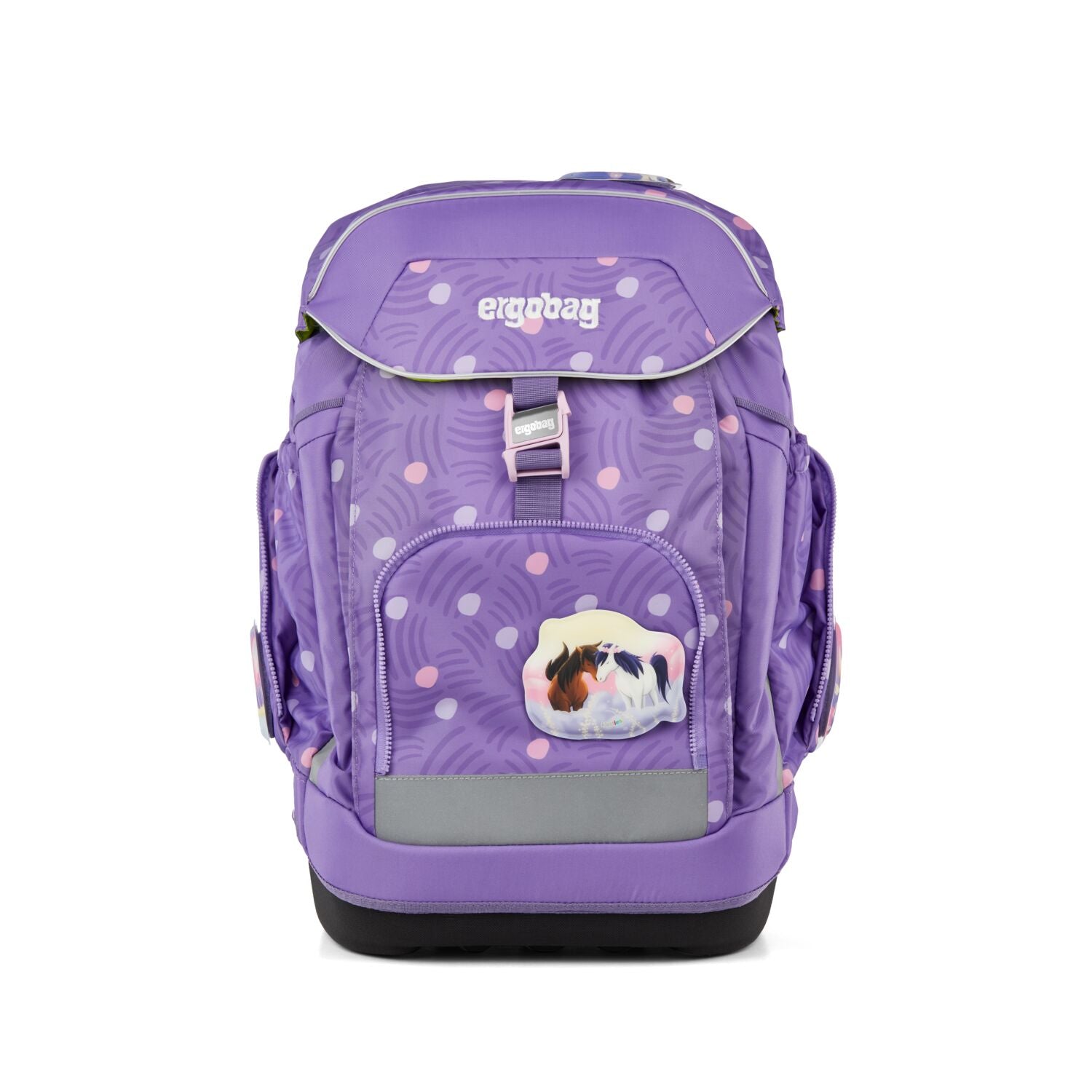 Ergobag Maxi Schulrucksack Set 6tlg. PonyBäradies