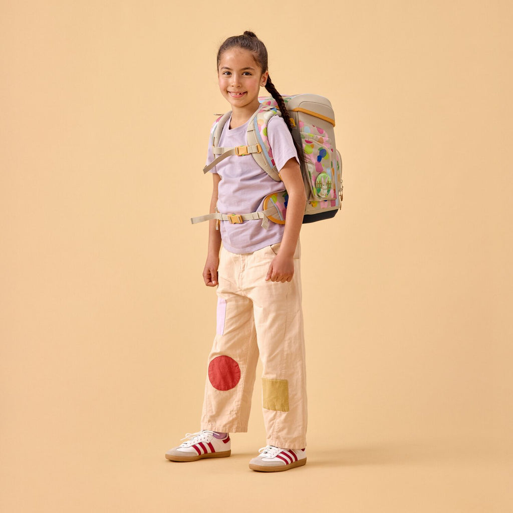 Ergobag Cubo Schulranzenset 5tlg. Flower PowBär 2026