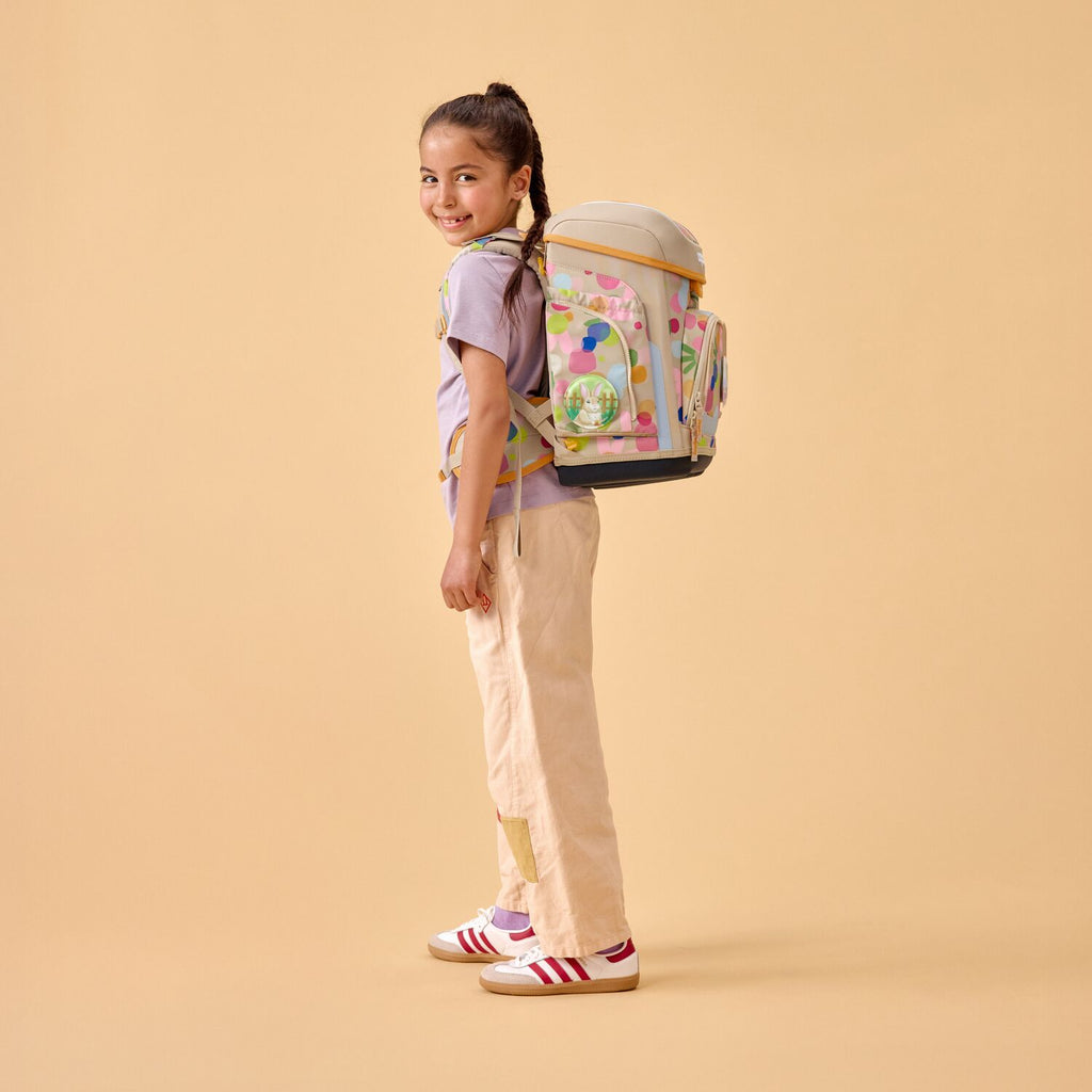 Ergobag Cubo Schulranzenset 5tlg. Flower PowBär 2026
