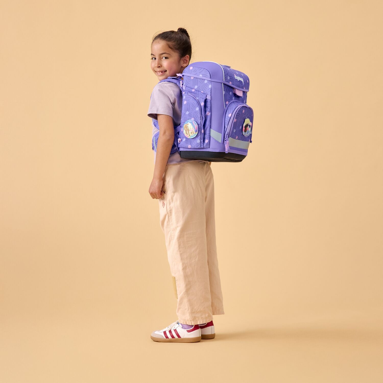 Ergobag Cubo Light Schulranzenset 5tlg. PonyBäradies