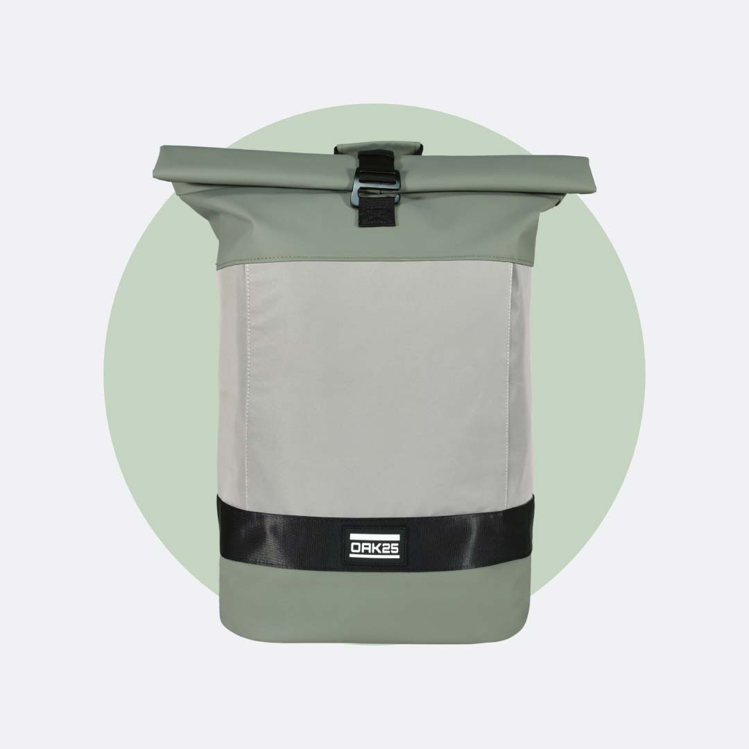Oak25 Rucksack Reflective Rolltop Olive