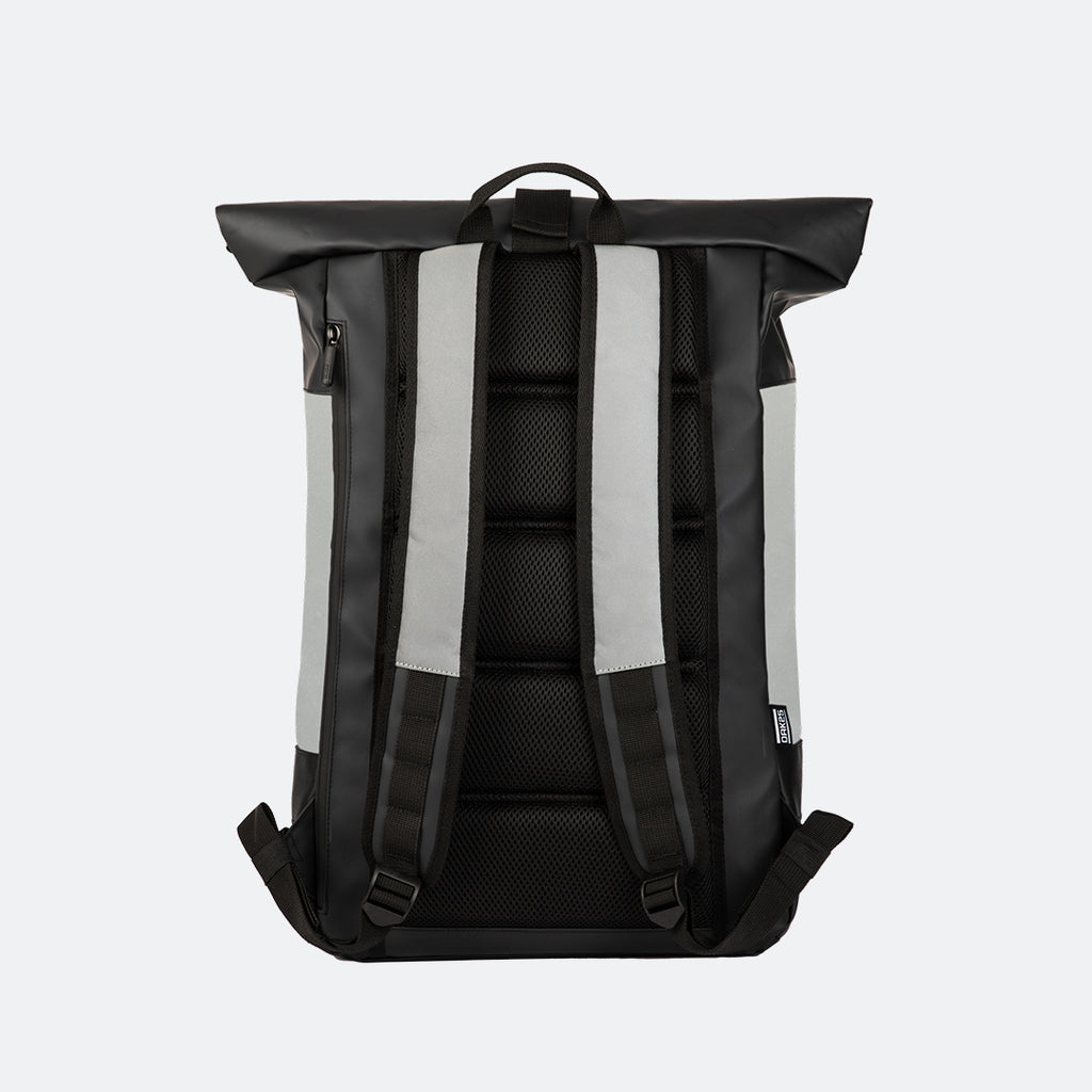 Oak25 Rucksack Reflective Rolltop Black