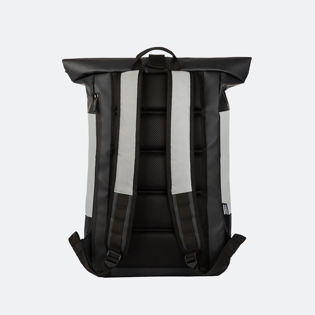 Oak25 Rucksack Reflective Rolltop Black