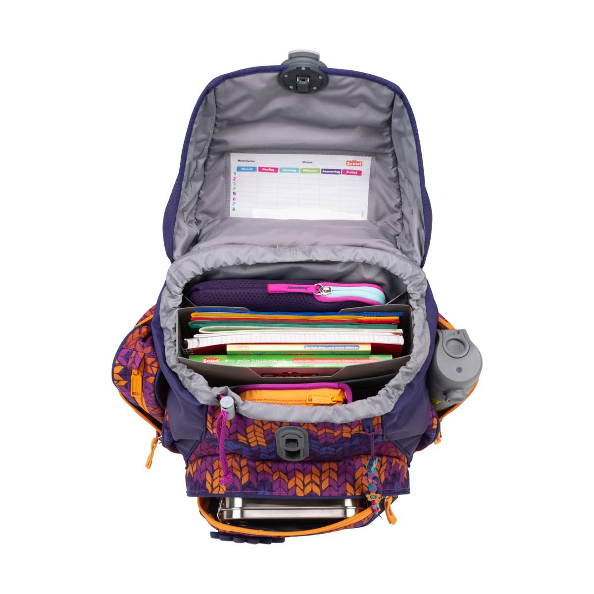 Scout Alpha Superflash Schulranzen-Set 4tlg. Fantasy